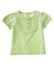 Janie and JackPintuck Yoke Top