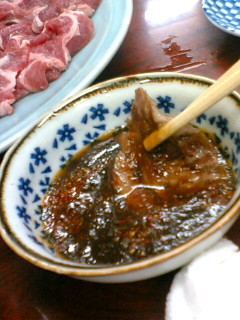 特製だれには七味多めで！