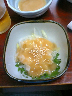 ”葱ぬた”も美味しゅうございました♪