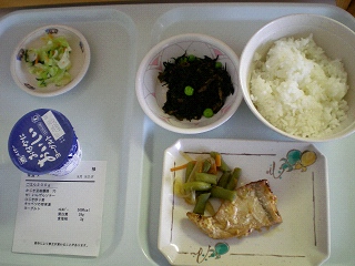 入院２日目夕飯