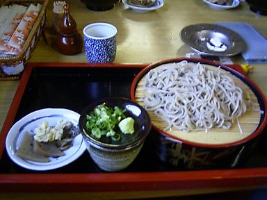 永源寺の蕎麦
