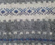 編みこみセーター・編みこみアップ