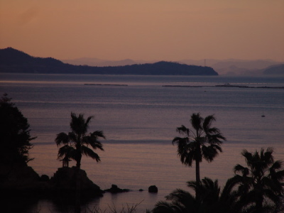 庵治夕景