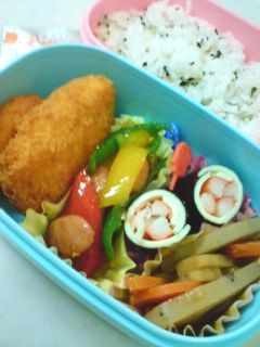 110114卵サラダフライ弁当