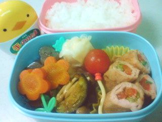 100708肉巻き弁当１