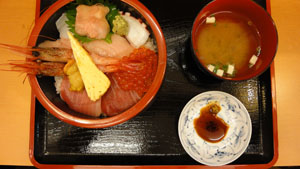 2010.9.12焼津センターの海鮮丼