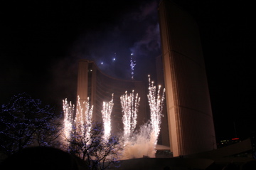 City Hall Fireworks 2