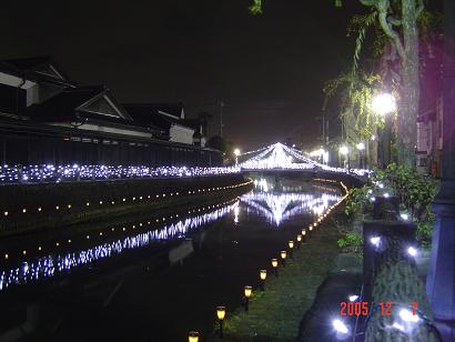 栃木市　うずま冬ほたる