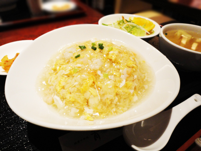 海鮮あんかけ炒飯