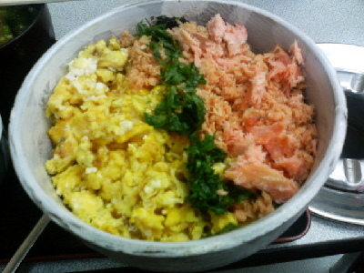 シャケ丼