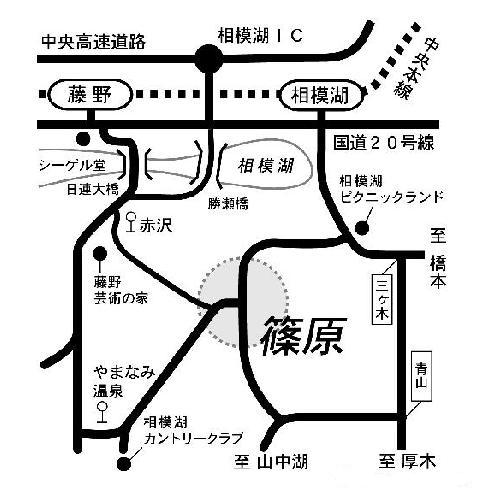 すずかけの家地図