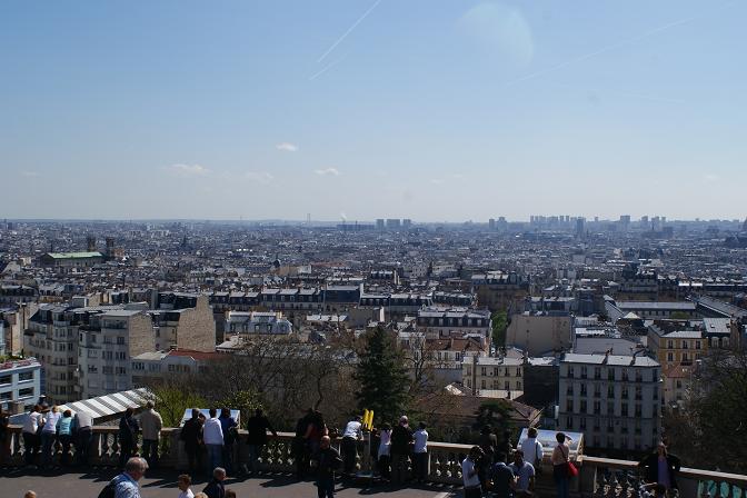 la vue de Paris