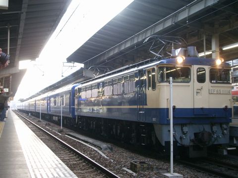 寝台急行銀河２　大阪駅