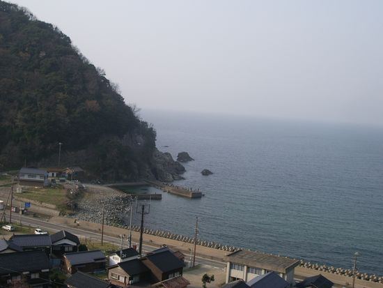 鉄橋からの風景(海側)