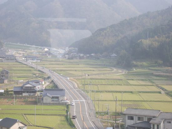 鉄橋からの風景(山側)