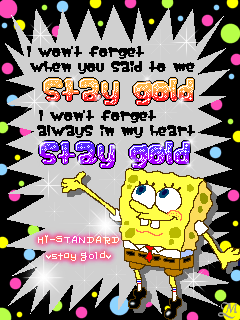 stay gold