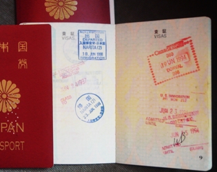 １９９８年の刻印が辛いパスポート