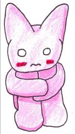 しぃ　体育座り