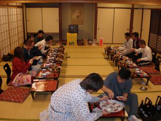 新年会宴会場