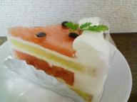 すいかのショートケーキ