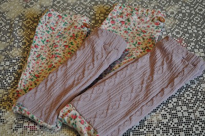 レッグウォーマー風レギンス