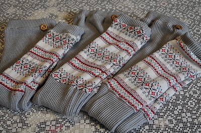 レッグウォーマー風レギンス