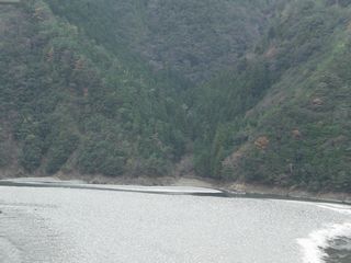 吊り橋からの風景