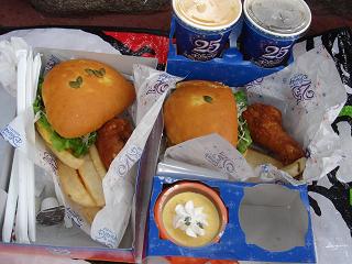 パンプキンコロッケサンド