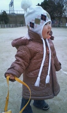 コムサのニット帽