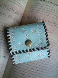 Leather coin case1