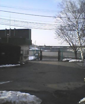 通用門から見える円山球場