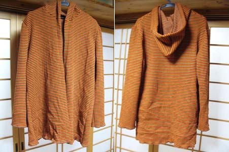 フード付きカーディガン～自分用