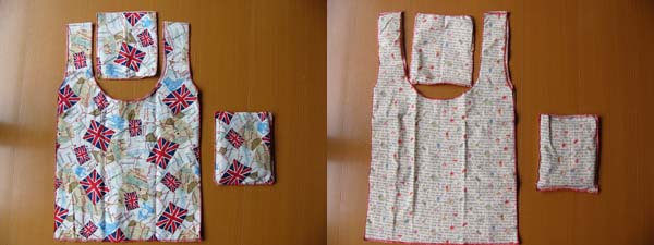 エコバッグ地図柄