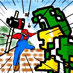マリオVSハンマーブロス