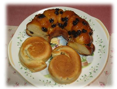 モンキーブレッド＆豆大福