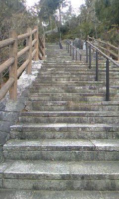 丹鶴城跡階段