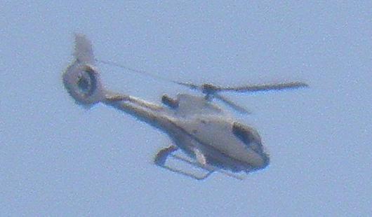 どこかのヘリ＾＾；