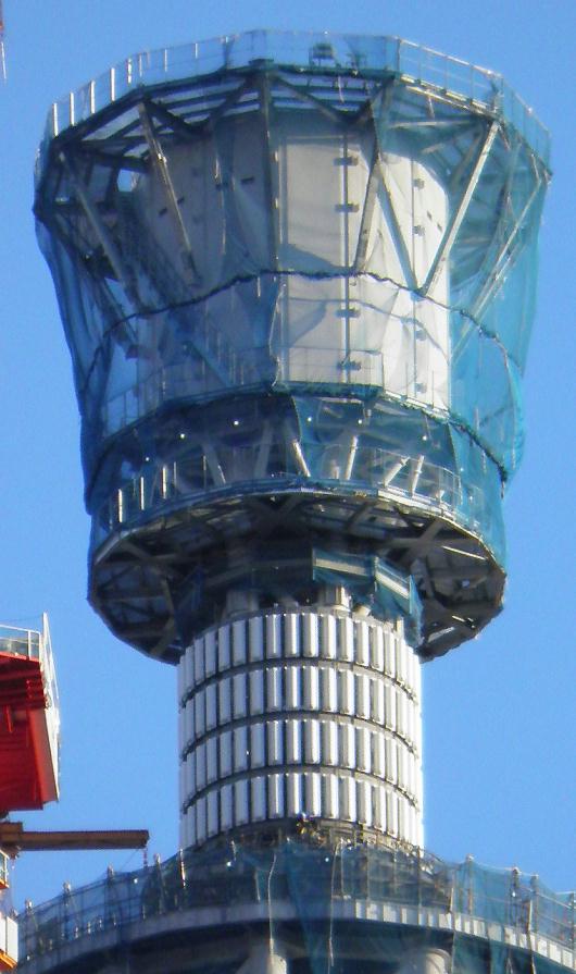 隅田公園から見たスカイツリー