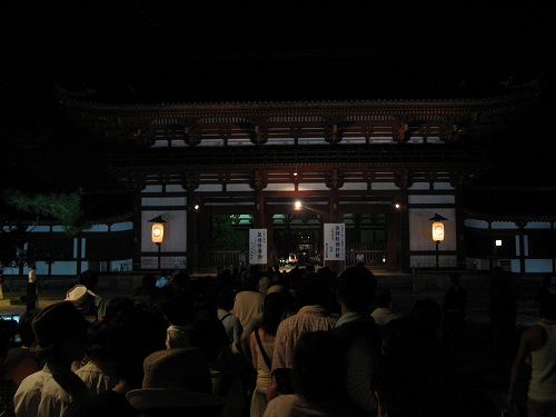 東大寺夜間開放