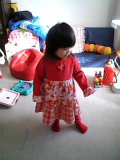 インにチルプレ、レギンスはGYM