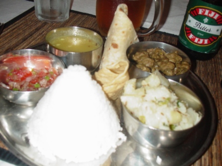 ホテルのカレー