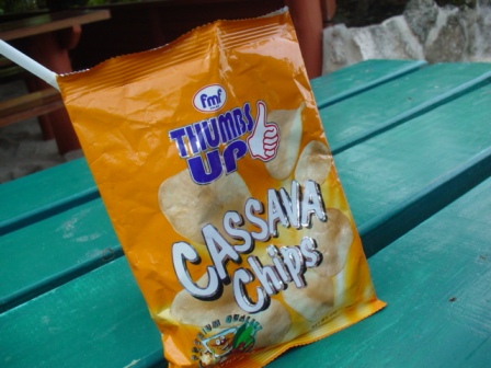 キャッサバチップス