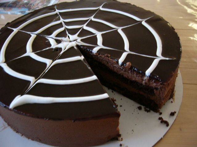 20100220コストコチョコケーキ