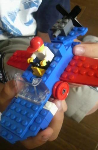 レゴ　LEGO  青いバケツ
