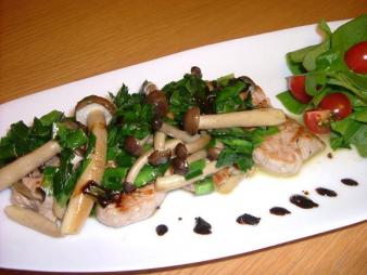 豚ヒレのお料理