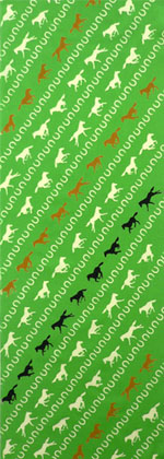 馬が9匹、いったりきたり