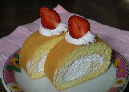 ノンオイルロールケーキ