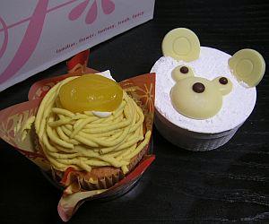 不二家のケーキ