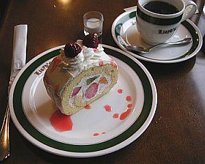 フルーツロールケーキセット