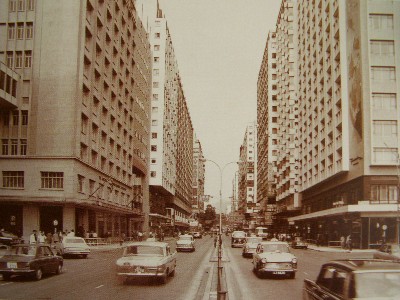 Street scene at Nathan Road 1970